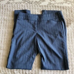 Women’s Worthington Dress Pants Dark Blue/White Size 2P Modern Fit
